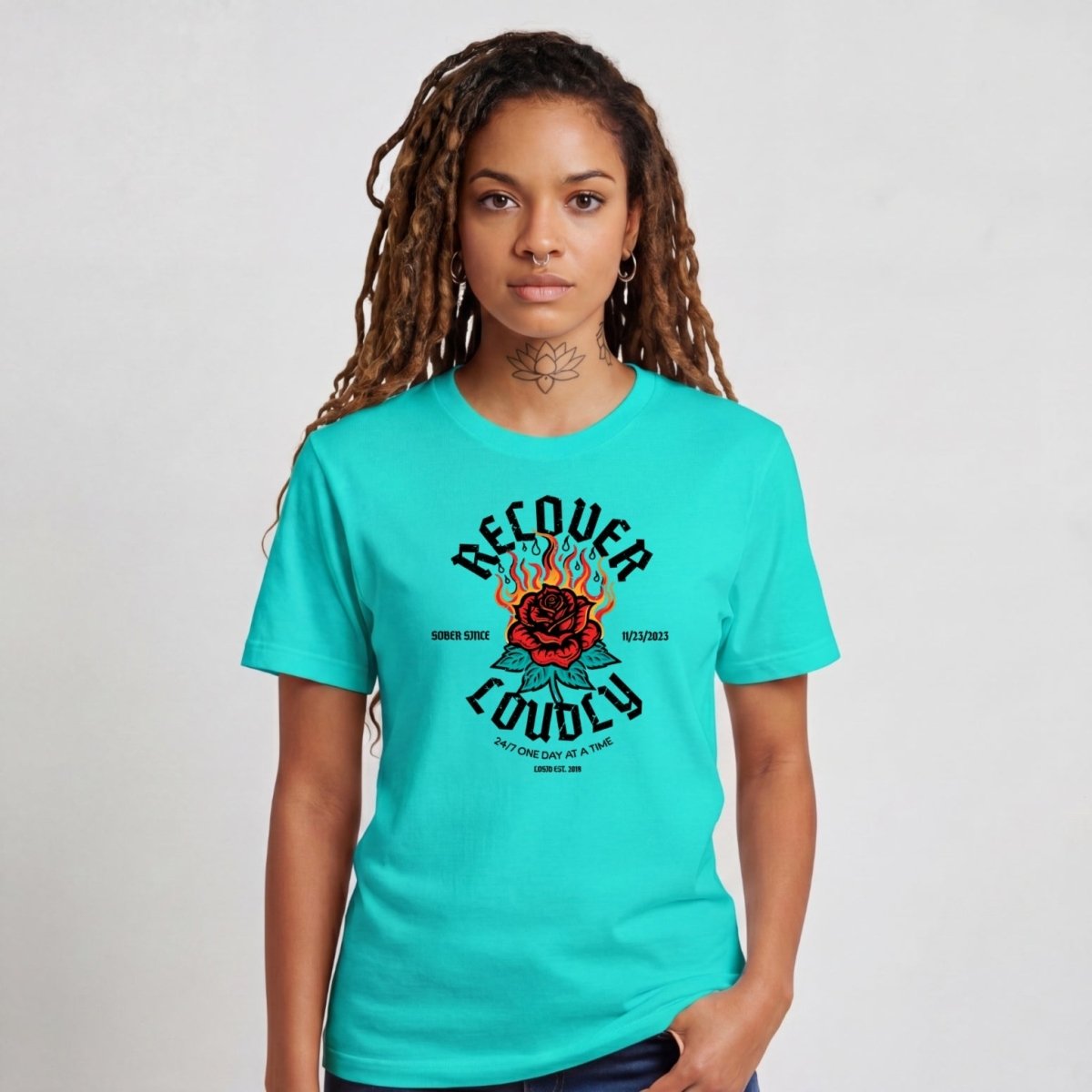 Sober T Shirt | Women's Recover Loudly