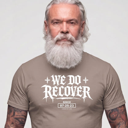 Sober T Shirt | Men's We Do Recover Stand Together