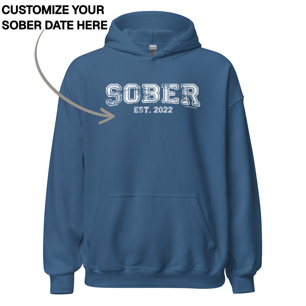 Recovery Hoodie | Men's Sober Est.