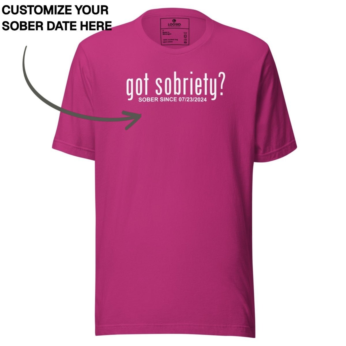 Sober T Shirt | Women's Got Sobriety?