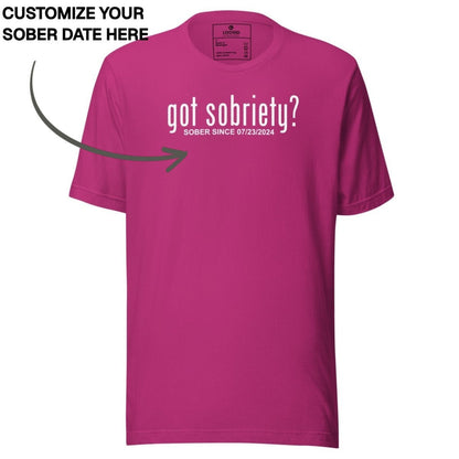 Sober T Shirt | Women's Got Sobriety?
