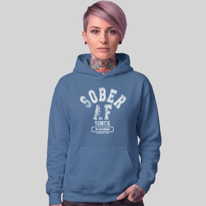 Recovery Hoodie | Women's Sober AF Collegiate