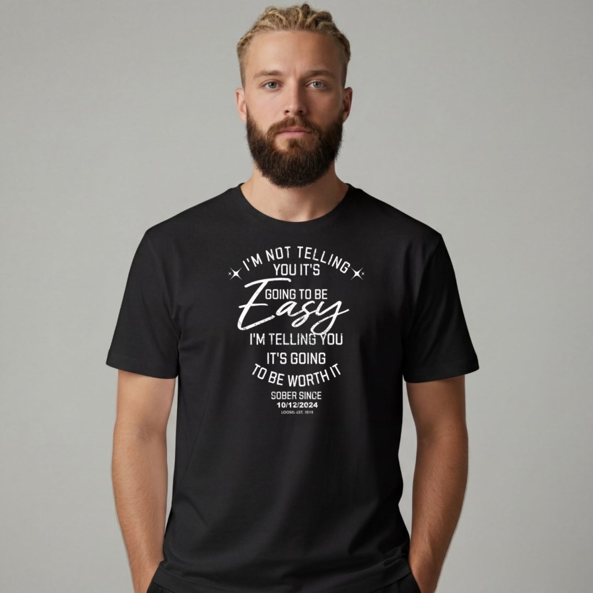 Sober T Shirt | Men's I'm Not Telling