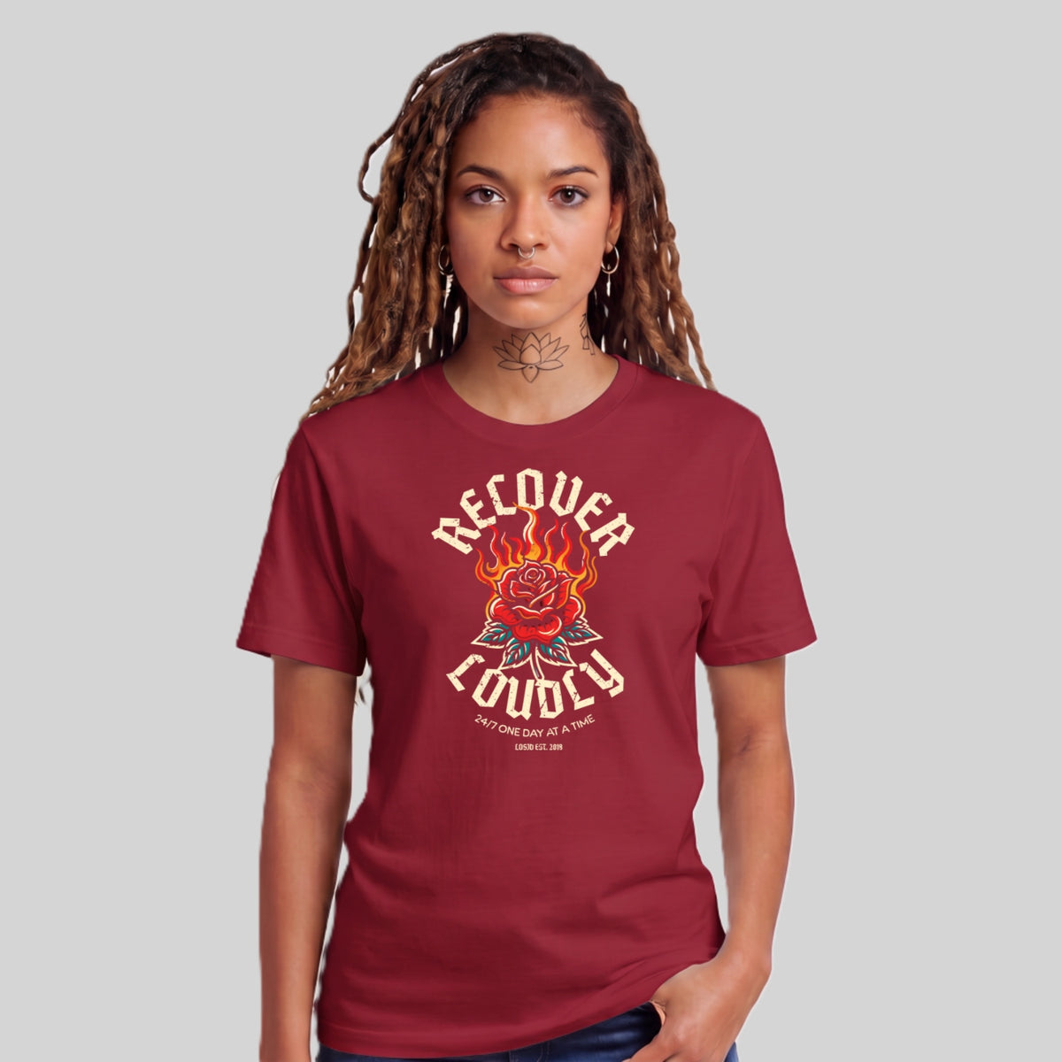 Sober T Shirt | Women's Recover Loudly