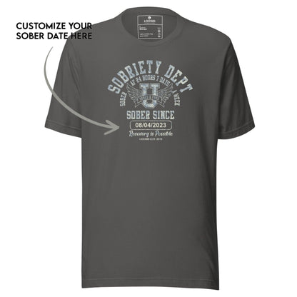 Sober T Shirt | Men's Sobriety Dept