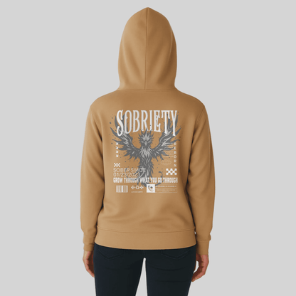 Phoenix Reborn Recovery Hoodie Limited Edition Recovery Hoodie lifestyle view (view 5)