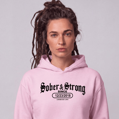 Recovery Hoodie | Unisex Sober & Strong