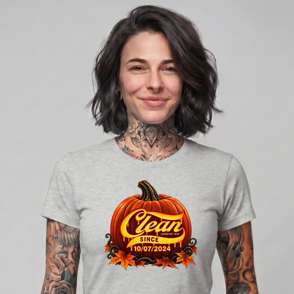 Clean T Shirt | Women's Clean Since Pumpkin