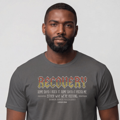 Sober T-Shirt | Men's Recovery Rock Tee