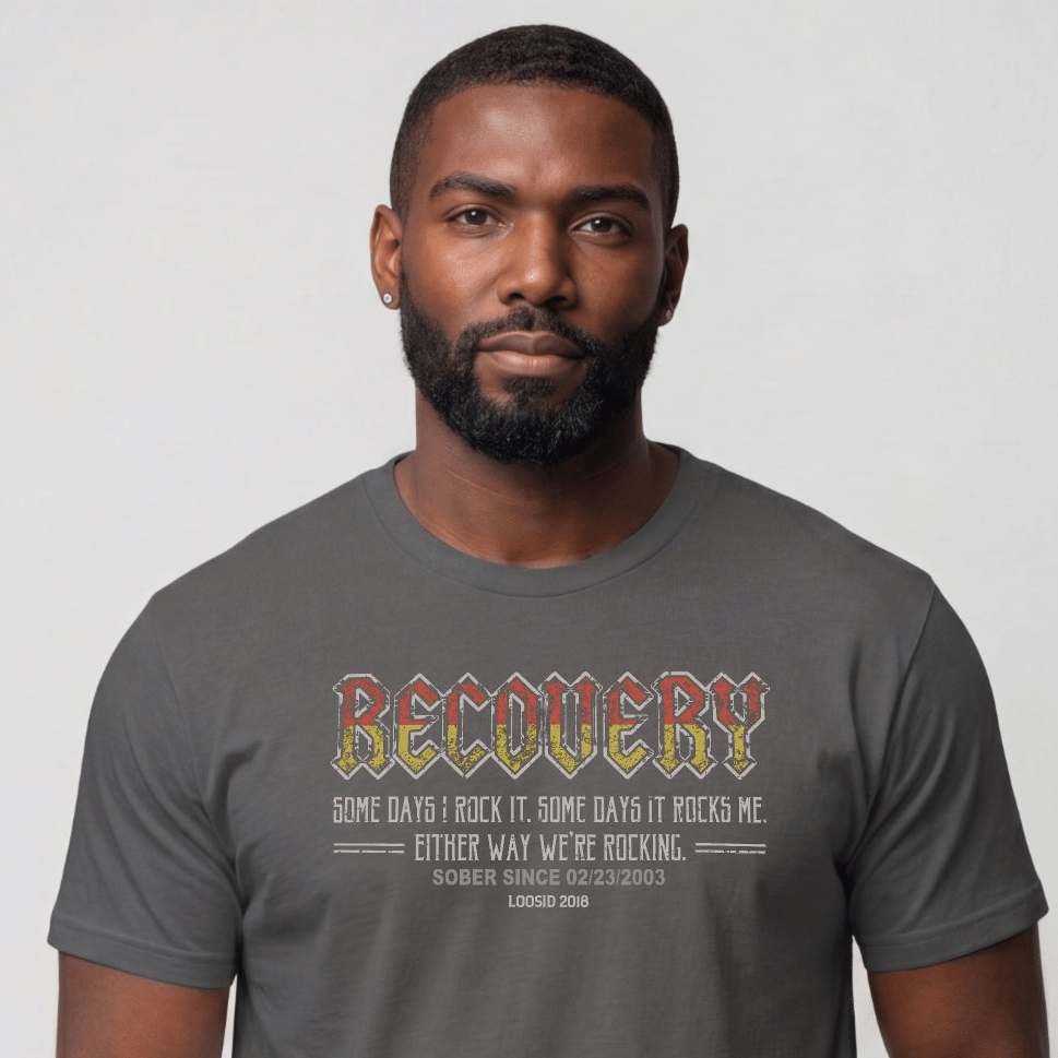Sober T-Shirt | Men's Recovery Rock Tee