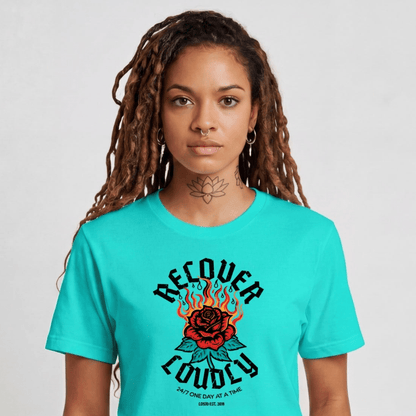 Sober T Shirt | Women's Recover Loudly