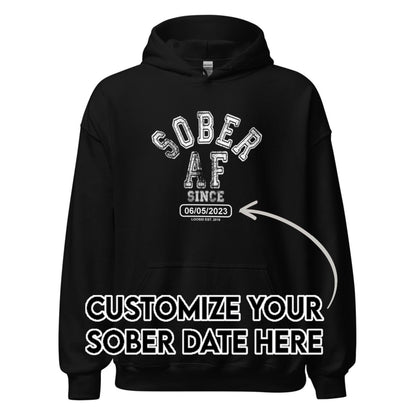 Recovery Hoodie | Women's Sober AF Collegiate
