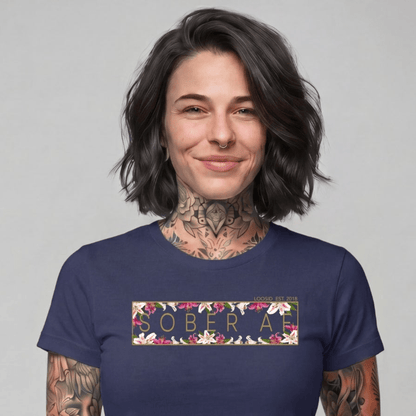 Sober T Shirt | Women's Sober AF Lily