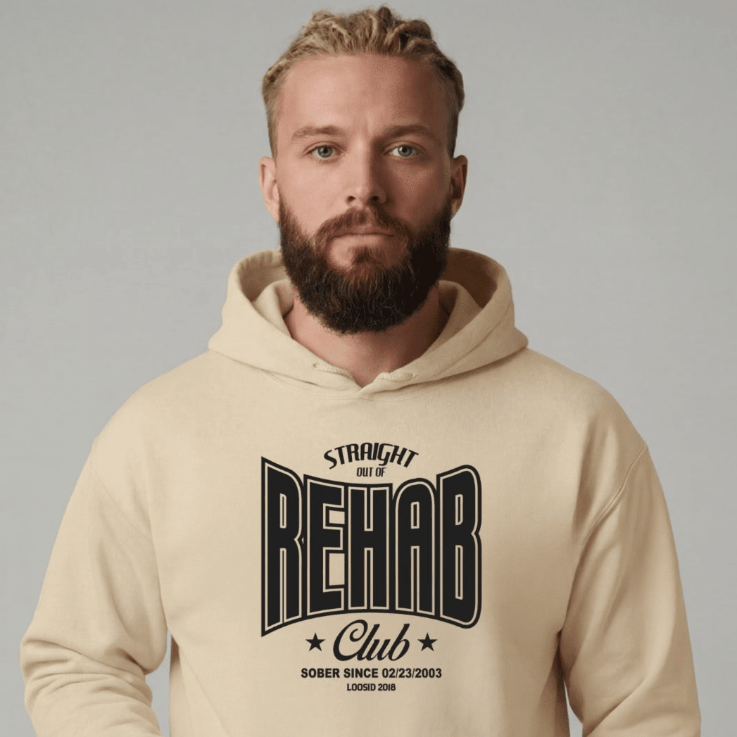 Recovery Hoodie | Unisex Straight Out of Rehab