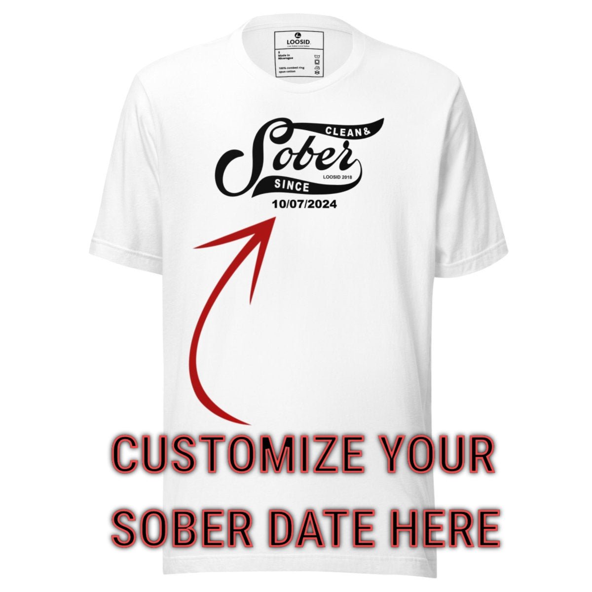 Sober T Shirt | Men's Sober Since