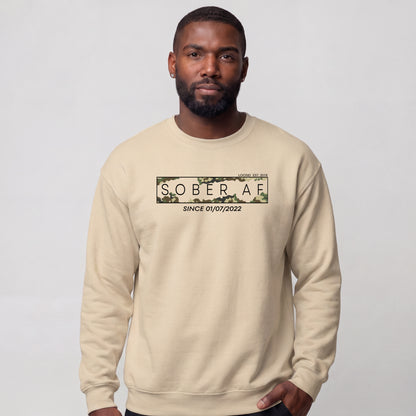 Sober Sweatshirt | Men's Sober AF Camo