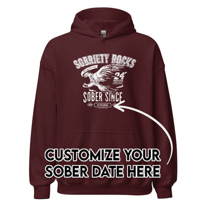 Recovery Hoodie | Men's Sobriety Rocks