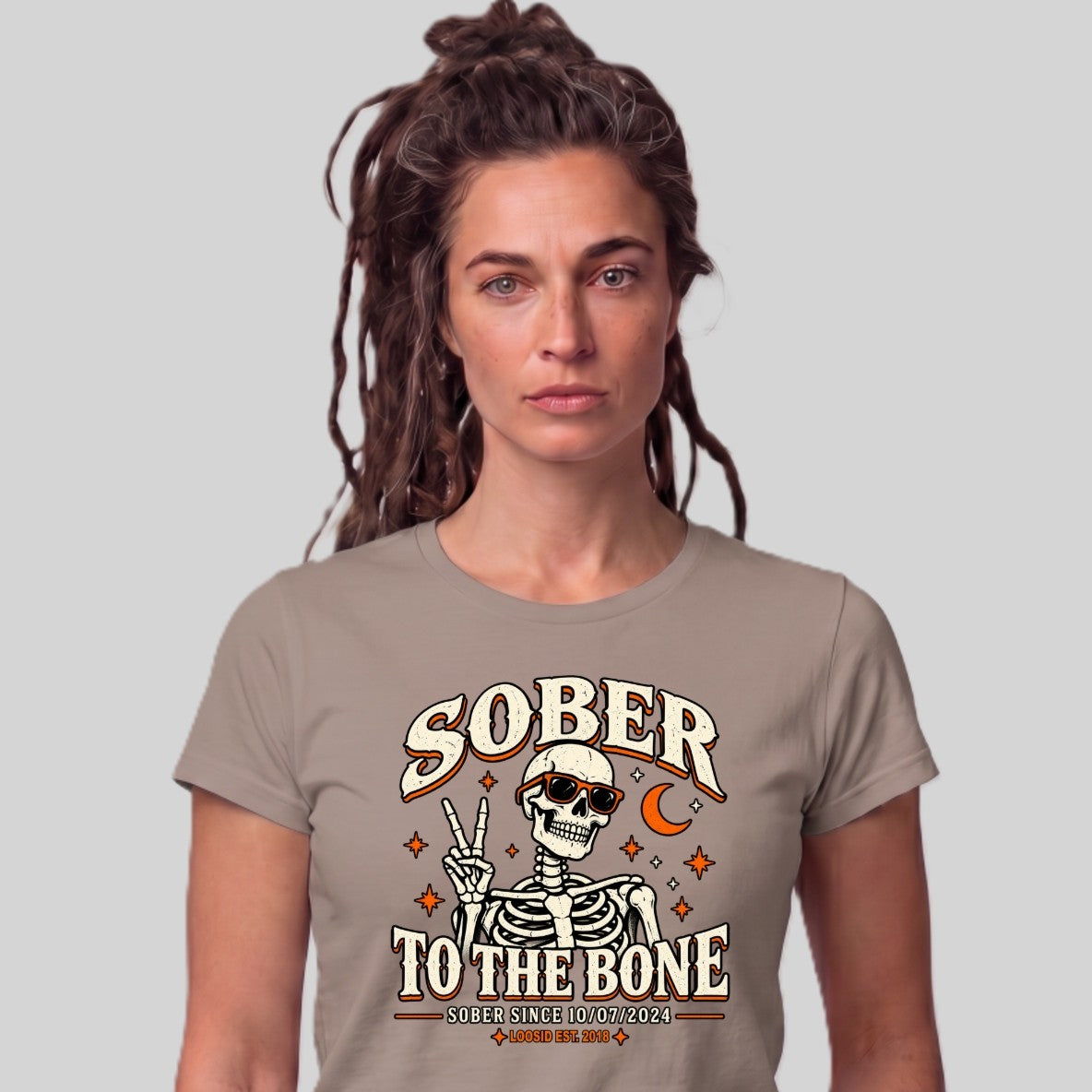 Sober T Shirt | Women's Sober to The Bone