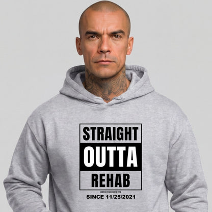 Recovery Hoodie | Men's Straight Outta Rehab