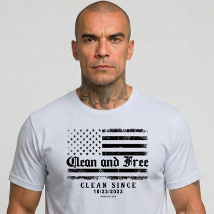 Clean T Shirt | Men's Clean and Free