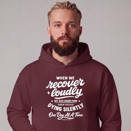 Recovery Hoodie | Men's When We Recover Loudly