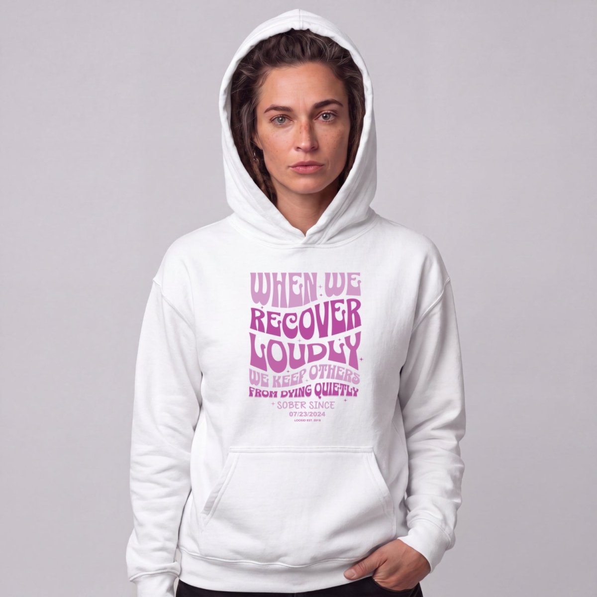 Recovery Hoodie | Women's When We Recover Loudly