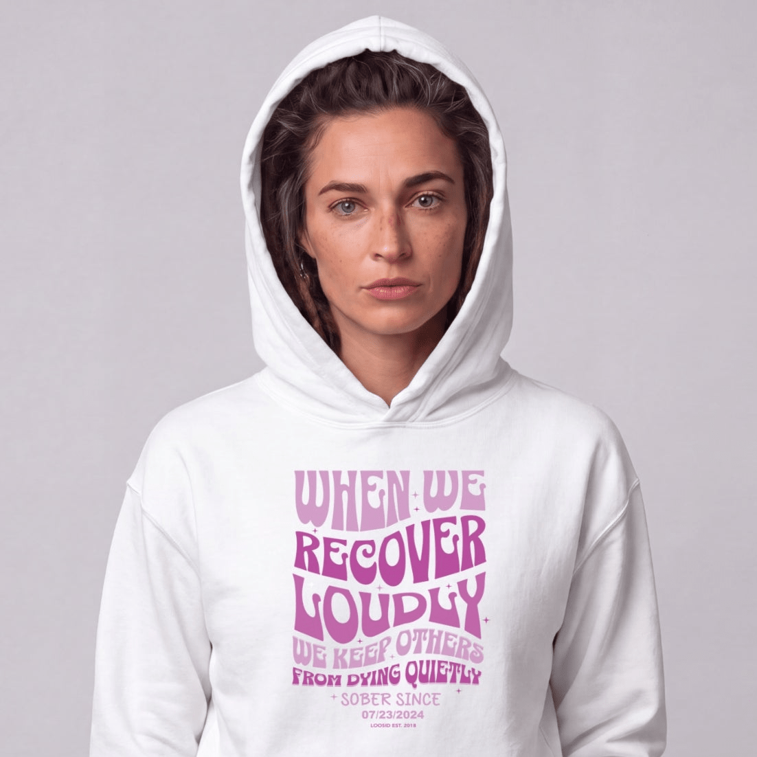 Recovery Hoodie | Women's When We Recover Loudly