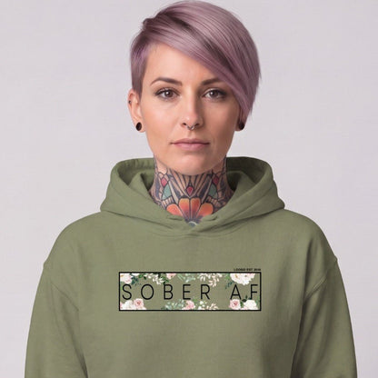 Recovery Hoodie | Women's Sober AF Flower