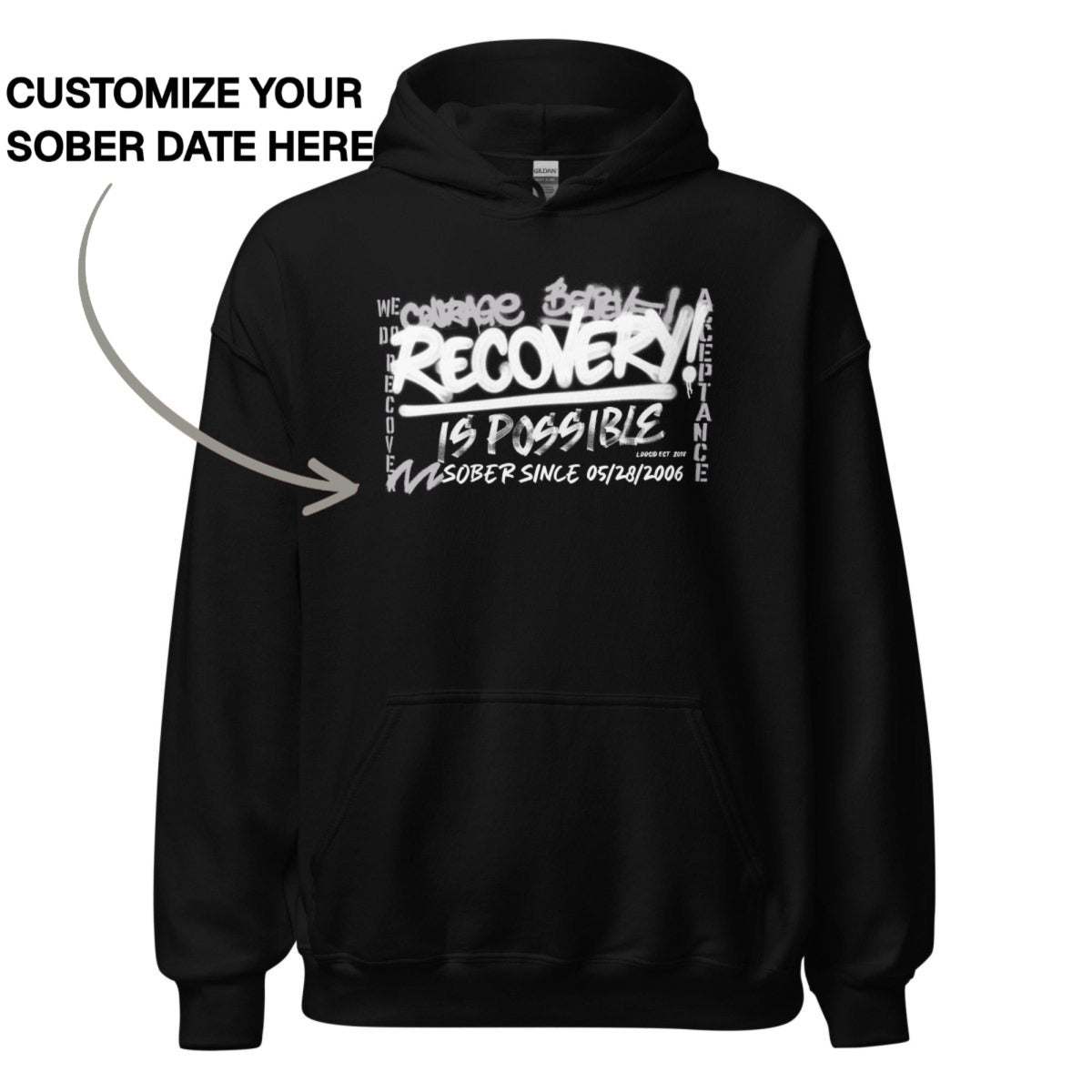 Recovery Hoodie | Men's Recovery Is Possible