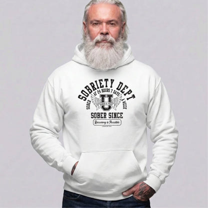Recovery Hoodie | Men's Sobriety Dept 24/7