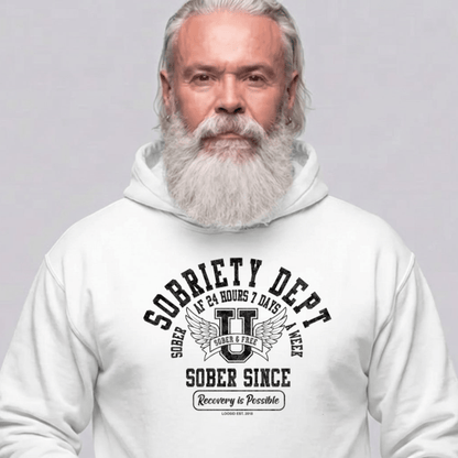 Recovery Hoodie | Men's Sobriety Dept 24/7