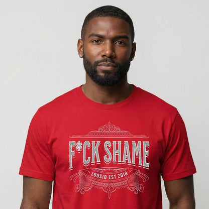 F*ck Shame Sober T Shirt featuring the design (view 21)