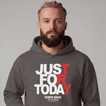Recovery Hoodie | Men's Just For Today Hoodie