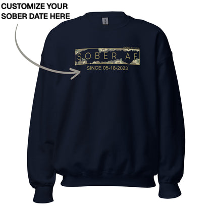 Sober Sweatshirt | Men's Sober AF Camo