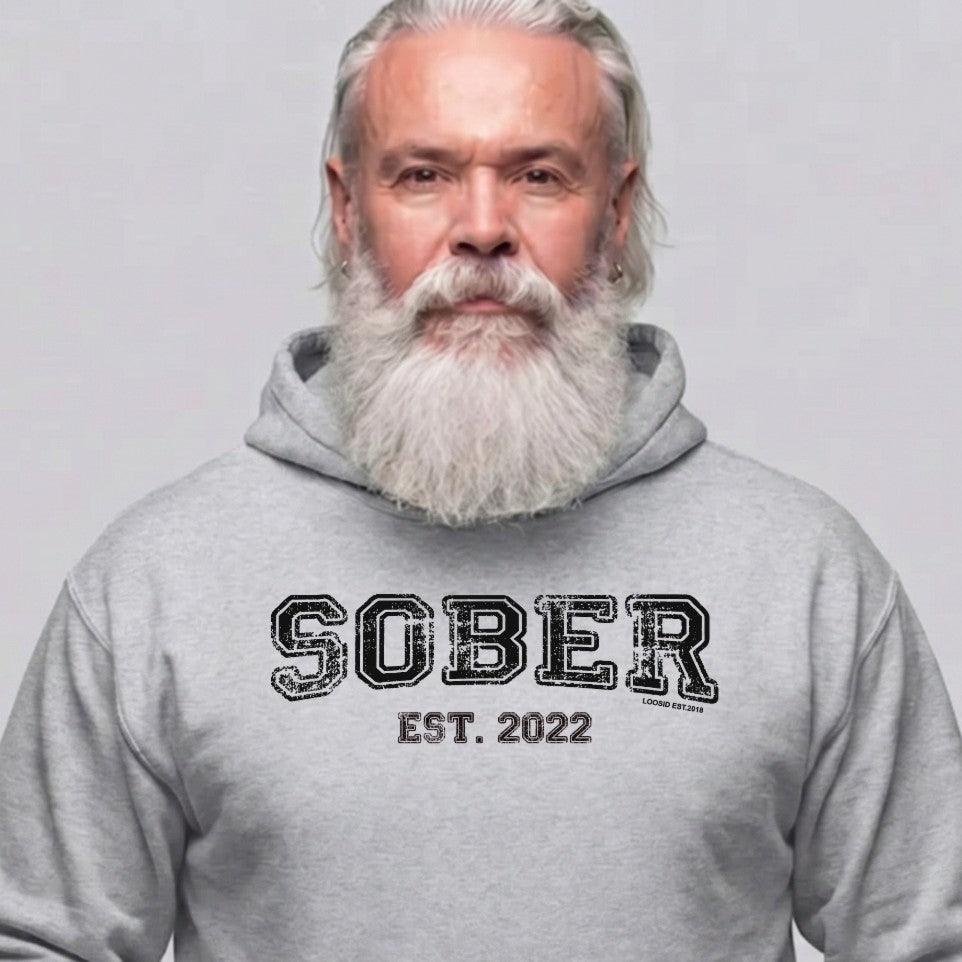 Recovery Hoodie | Men's Sober Est.