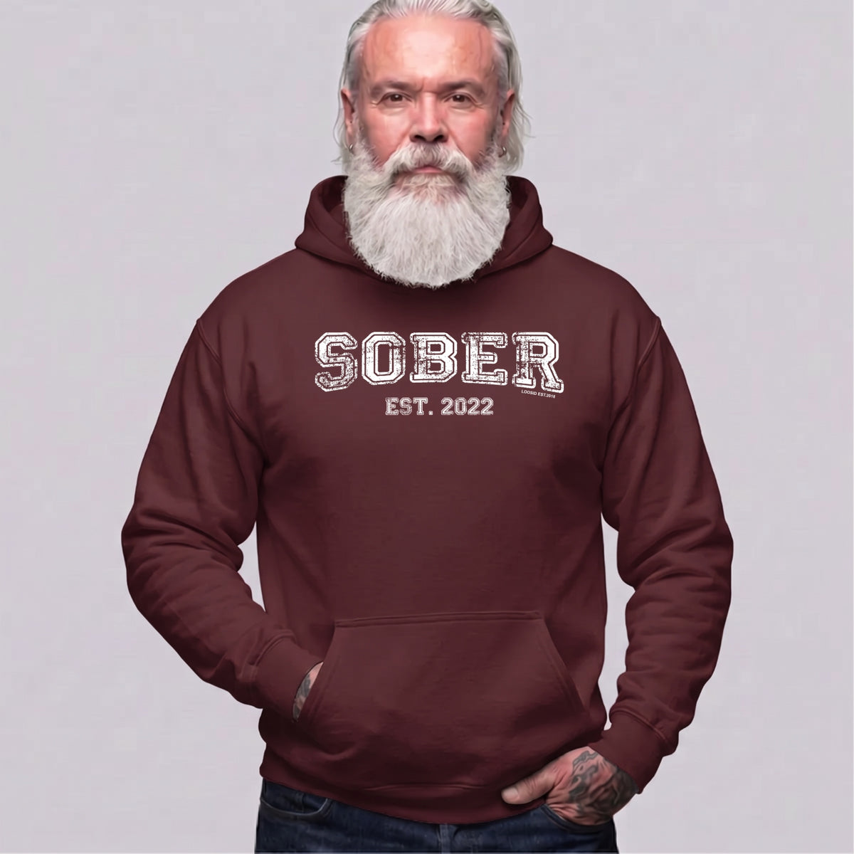 Recovery Hoodie | Men's Sober Est.