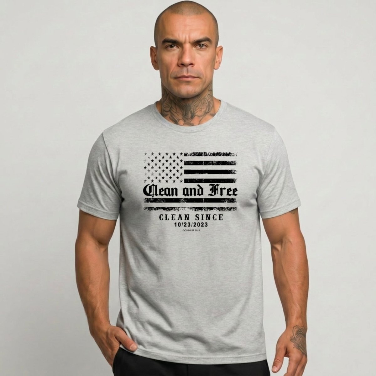 Clean T Shirt | Men's Clean and Free