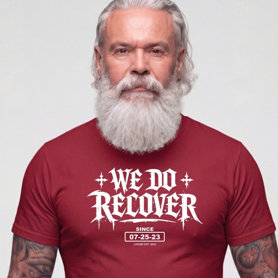 Sober T Shirt | Men's We Do Recover Stand Together