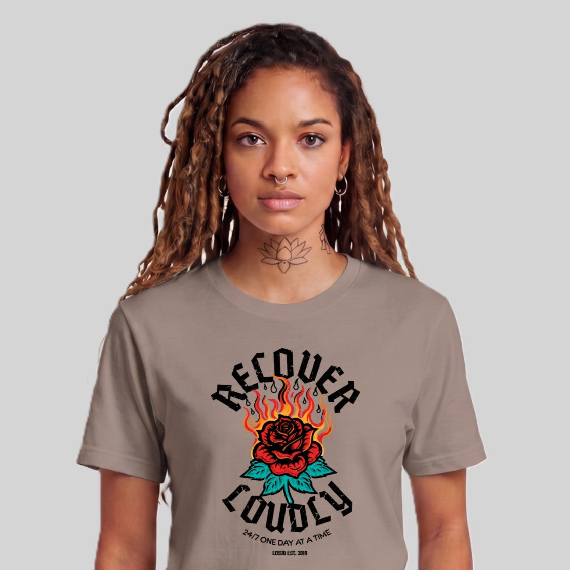 Sober T Shirt | Women's Recover Loudly