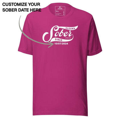 Sober T Shirt | Women's Sober Since