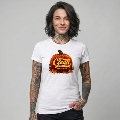 Clean T Shirt | Women's Clean Since Pumpkin