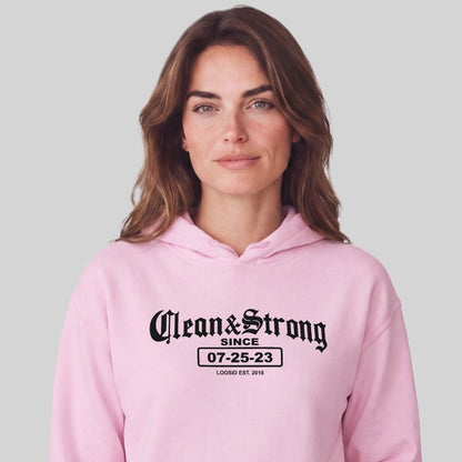 Recovery Hoodie | Women's Old School Clean & Strong