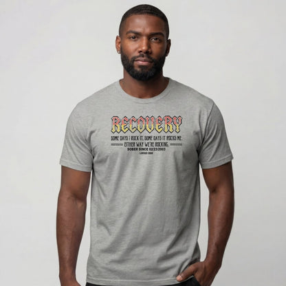 Sober T-Shirt | Men's Recovery Rock Tee