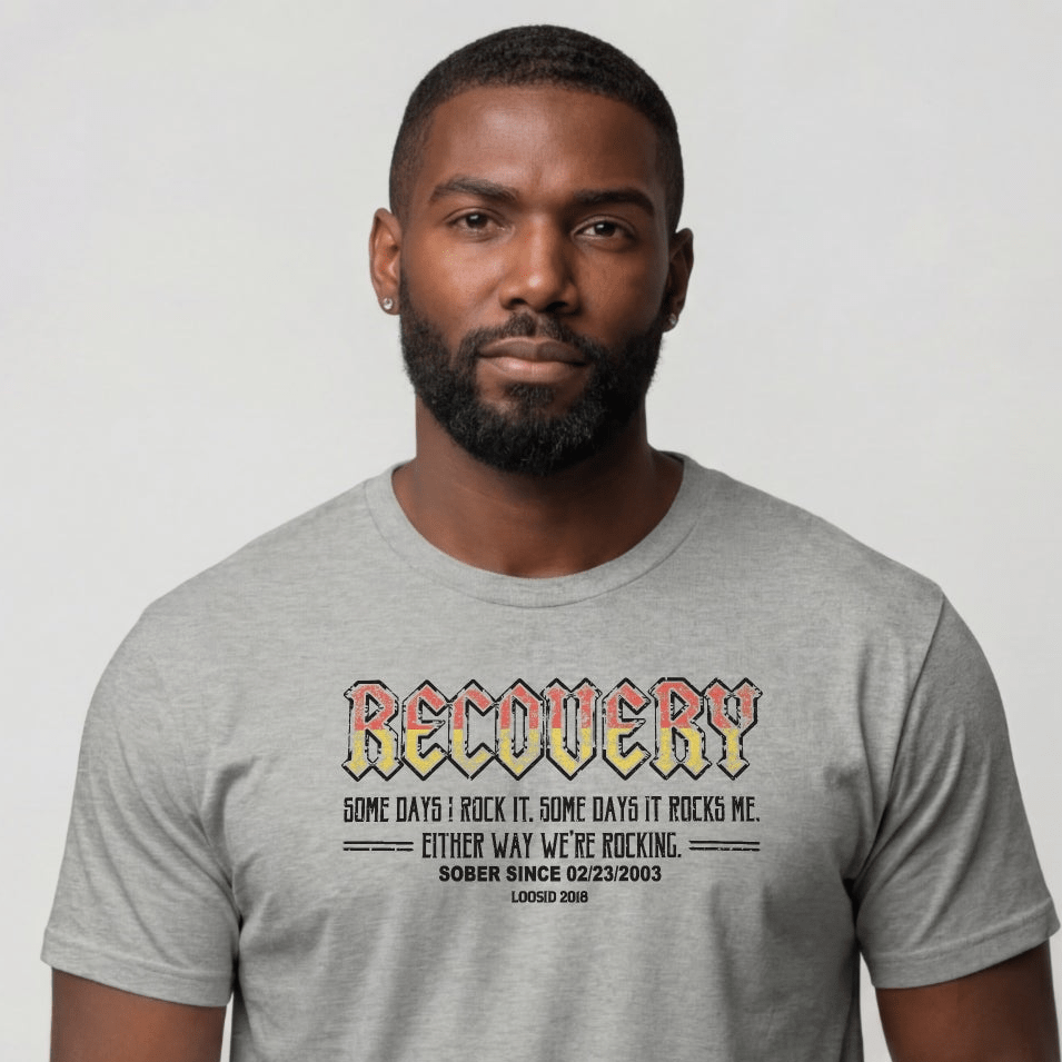 Sober T-Shirt | Men's Recovery Rock Tee