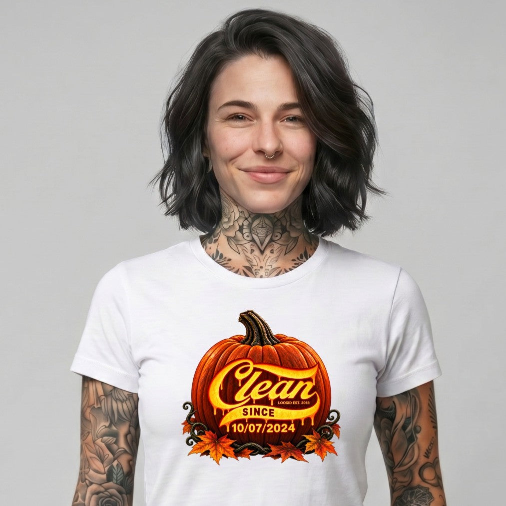 Clean T Shirt | Women's Clean Since Pumpkin