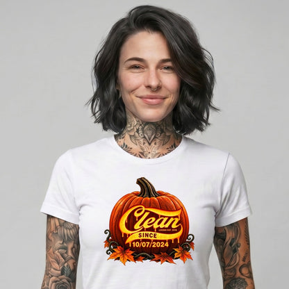 Clean T Shirt | Women's Clean Since Pumpkin