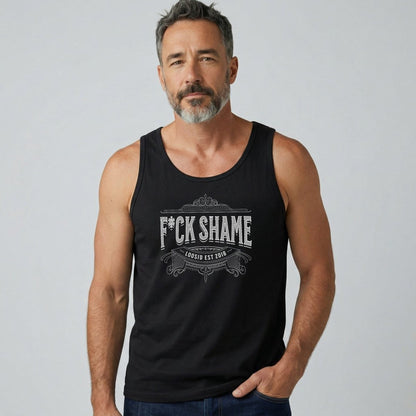 F*ck Shame Sober Tank Top product photo (view 10)