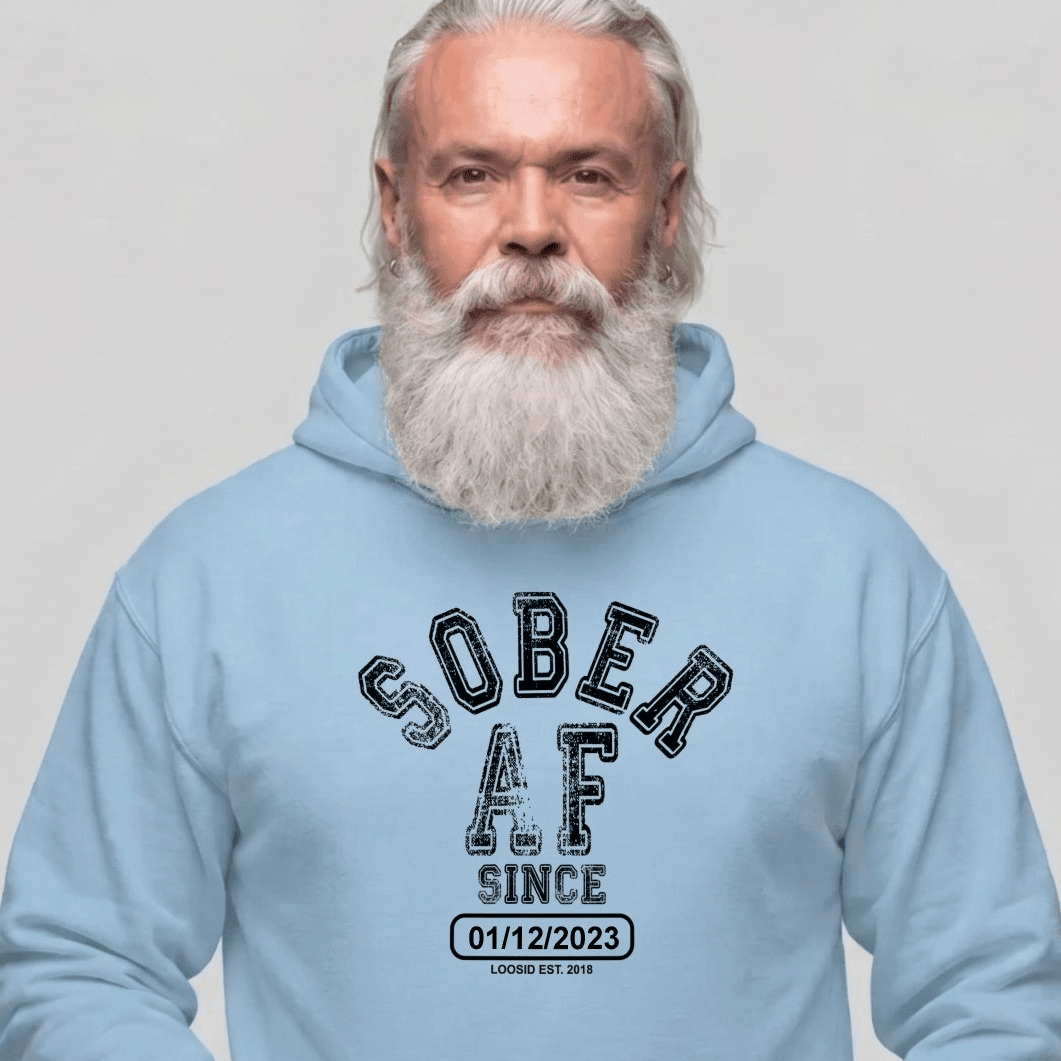 Recovery Hoodie | Unisex Sober AF Since