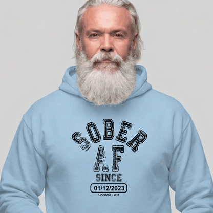 Recovery Hoodie | Unisex Sober AF Since