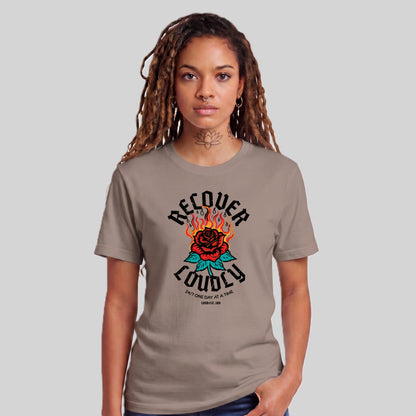 Sober T Shirt | Women's Recover Loudly